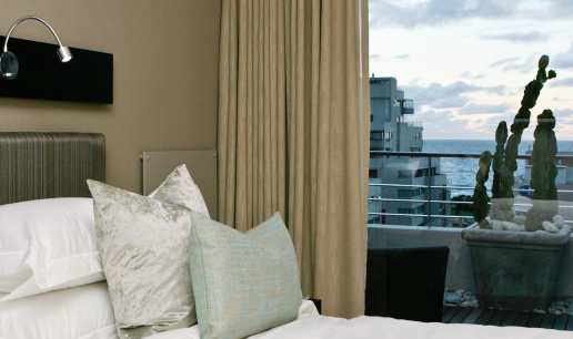 Partial sea view